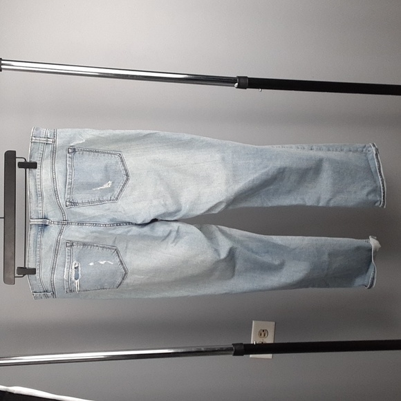 LOFT Light Blue Straight Leg Jeans - Picture 9 of 12